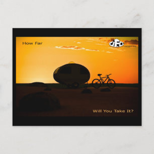 Cartão Postal Cartão-postal Sunset da Liberdade Urbana Mark II