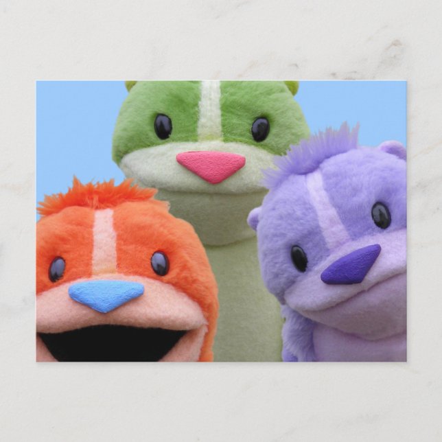 Cartão Postal Cartão-postal Super Bastante Animal (Frente)