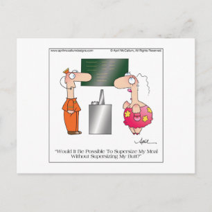 Cartão Postal Cartão-postal SUPERDICE-ME de abril McCallum