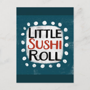 Cartão Postal Cartão-postal Sushi