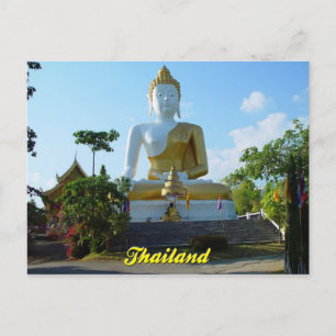 Cartão Postal Cartão-postal Tailandês Buddha Chiang Mai, Tailând