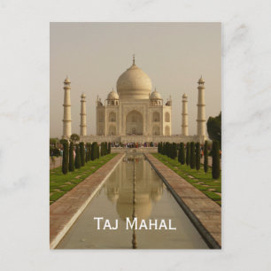Cartão Postal Cartão-postal Taj Mahal