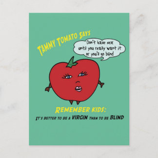 Cartão Postal Cartão-postal Tammy Tomato