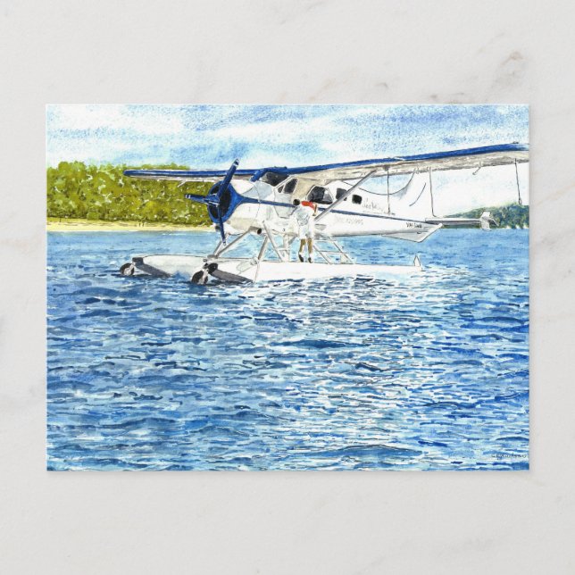 Cartão Postal Cartão-postal 'Tanking Up' (Frente)