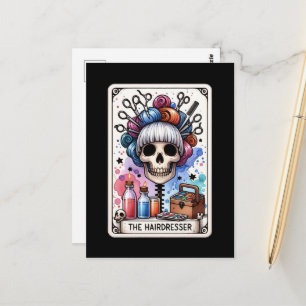 Cartão Postal Cartão-postal Tarot para Hairdresser