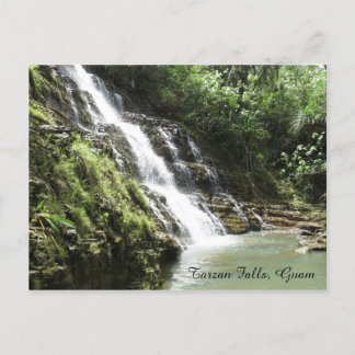 Cartão Postal Cartão-postal Tarzan Falls Guam