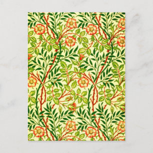 Cartão Postal Cartão-postal Tecido de Vintage/Moda-William Morri