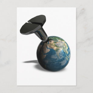 Cartão Postal Cartão-postal Terrestre Parafuso