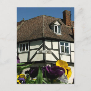 Cartão Postal Cartão-postal Tewkesbury Street Corner