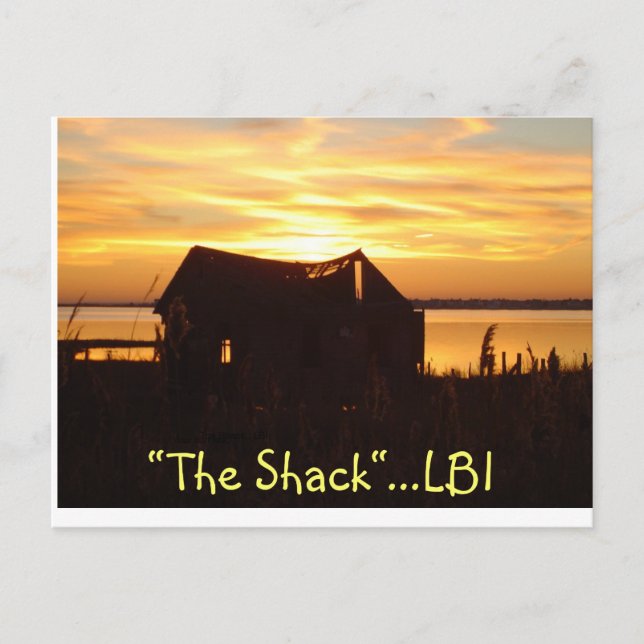 Cartão Postal Cartão-postal "The Shack" (Frente)