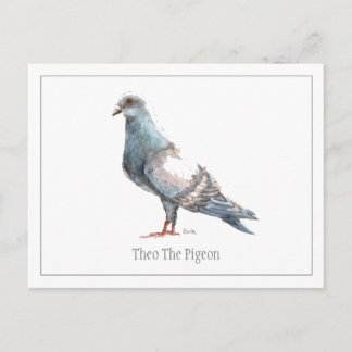 Cartão Postal Cartão-postal 'Theo Pigeon'