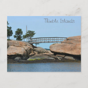 Cartão Postal Cartão-postal Thimble Island