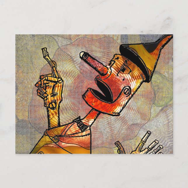 Cartão Postal Cartão-postal Tin Man (Frente)
