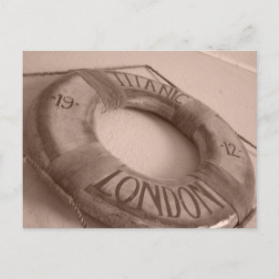 Cartão Postal Cartão-postal Titanic London