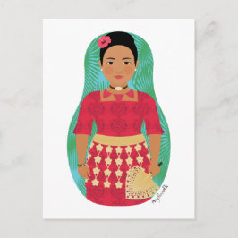 Cartão Postal Cartão-postal Tongan Matryoshka