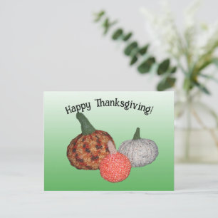 Cartão Postal Cartão-postal - Três Pumpkins