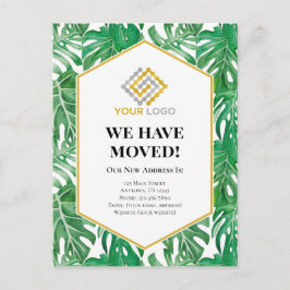 Cartão Postal Cartão-postal Tropical de Negócio de Anúncio em Mo