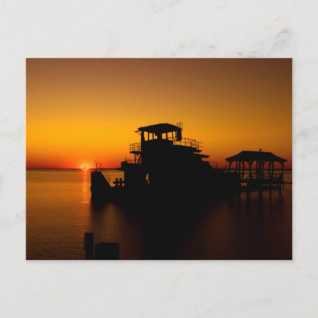 Cartão Postal Cartão-postal Tugboat Madisonville Lighthouse Aban (Frente)