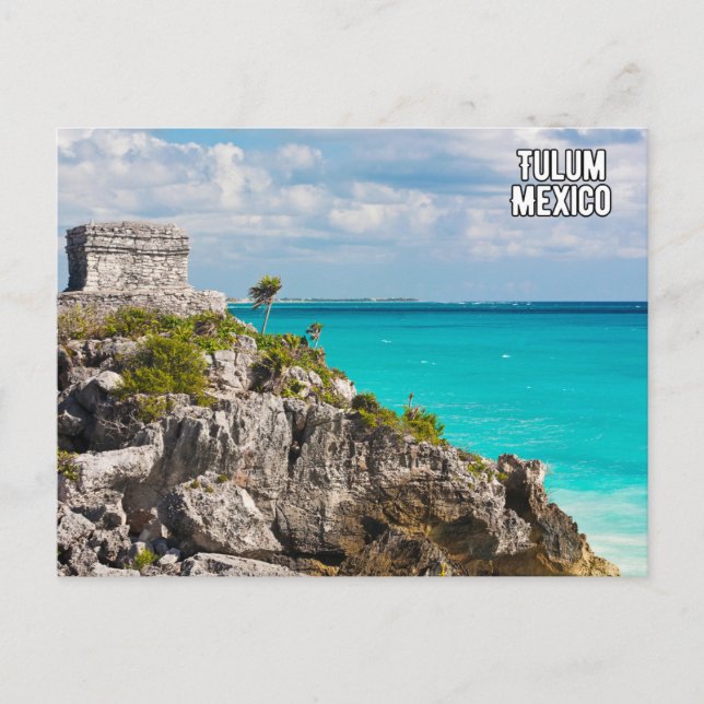 Cartão Postal Cartão-postal Tulum Mexico (Frente)