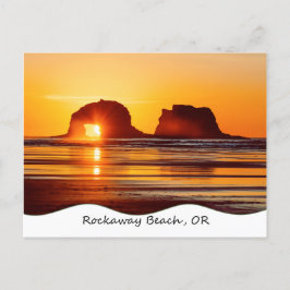 Cartão Postal Cartão-postal Twin Rocks Sunset