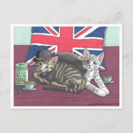 Cartão Postal Cartão-postal: Um Ponto de Chá (Tricia)