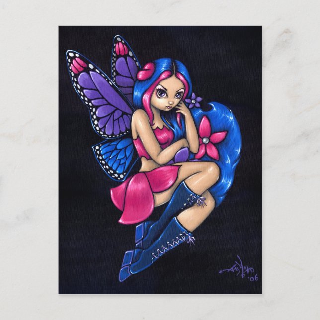 Cartão Postal Cartão-postal "Um Pouco Tímido" (Frente)