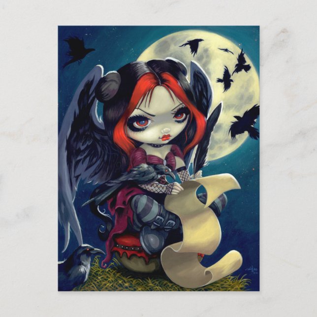 Cartão Postal Cartão-postal "Uma vez na meia-noite" (Frente)