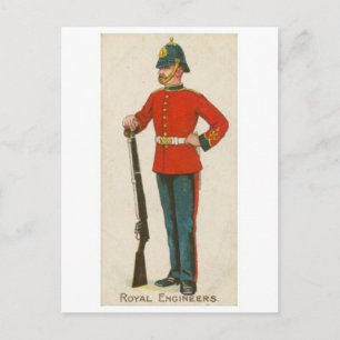 Cartão Postal Cartão-postal Uniforme Militar Vintage