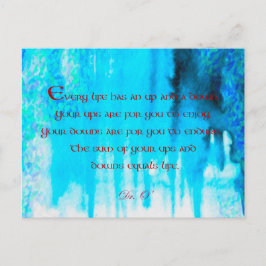 Cartão Postal Cartão-postal Ups e Downs