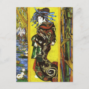 Cartão Postal Cartão-postal Van Gogh Japonaiserie Oiran