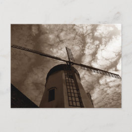 Cartão Postal Cartão-postal ~ Velas para moinhos contra nuvens ~
