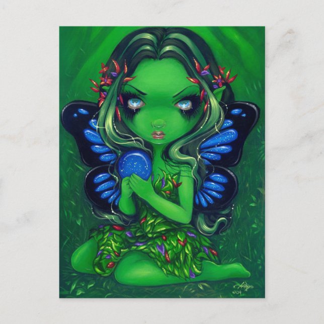 Cartão Postal Cartão-postal "Verdant Green" (Frente)