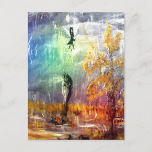 Cartão Postal Cartão-postal vertical "Raindancer"