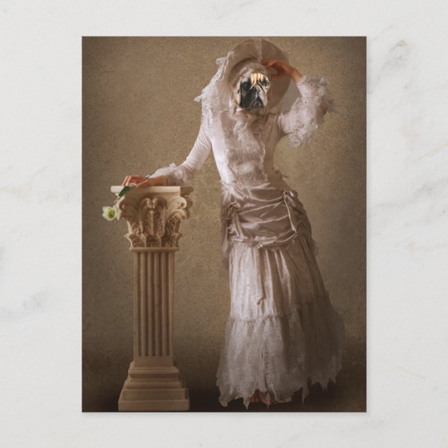 Cartão Postal Cartão-postal Vestido (Frente)