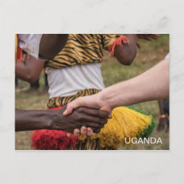 Cartão Postal Cartão-postal Viagem de Amizade de Uganda