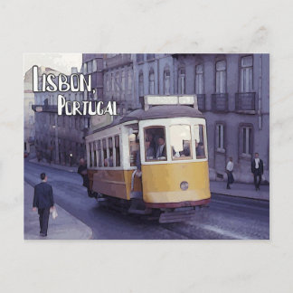 Cartão Postal Cartão-postal Viagem de Lisboa, Portugal