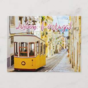 Cartão Postal Cartão-postal Viagem de Lisboa, Portugal