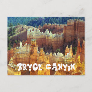 Cartão Postal Cartão-postal Viagem do Bryce Canyon