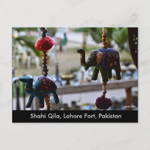 Cartão Postal Cartão-postal viagem - Shahi Qila - Paquistão