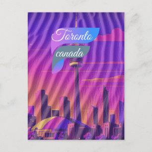 Cartão Postal Cartão-postal Viagem Toronto, Cartão-postal Viagem