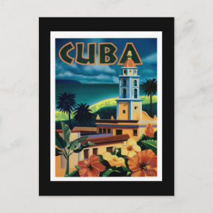 Cartão Postal Cartão-postal-Viagens vintage-Cuba