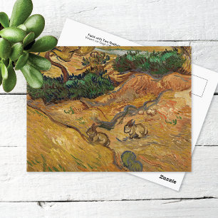Cartão Postal Cartão-postal Vincent van Gogh, dois coelhos no ca