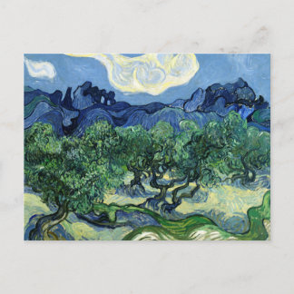 Cartão Postal Cartão-postal Vincent van Gogh Olive Trees | Incrí