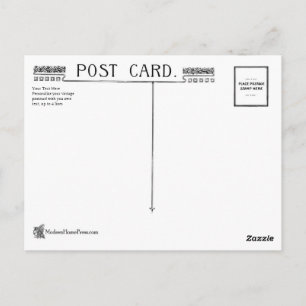 Cartão Postal Cartão-postal Vintage Art Nouveau