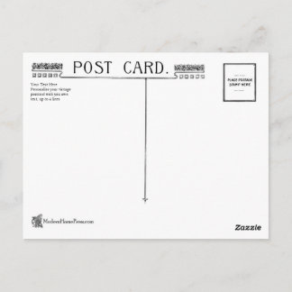 Cartão Postal Cartão-postal Vintage Art Nouveau