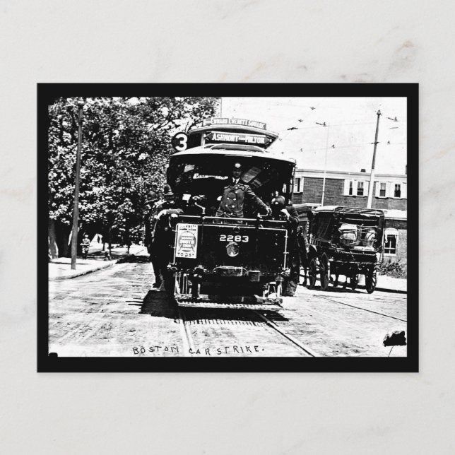 Cartão Postal Cartão-postal - Vintage Boston Fotografia 23 (Frente)