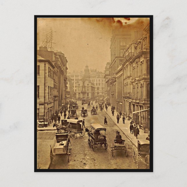 Cartão Postal Cartão-postal - Vintage Boston Fotografia 36 (Frente)