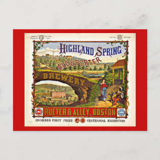 Cartão Postal Cartão-postal-Vintage Boston Trabalho de arte-31