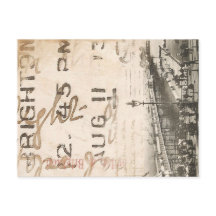 Cartão-postal Vintage Brighton Pier