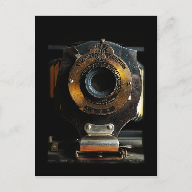 Cartão Postal Cartão-postal Vintage Camera (Frente)